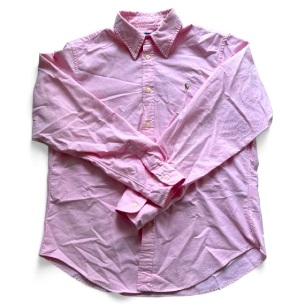 Polo Ralph Lauren Pink Long Sleeve Dress Shirt